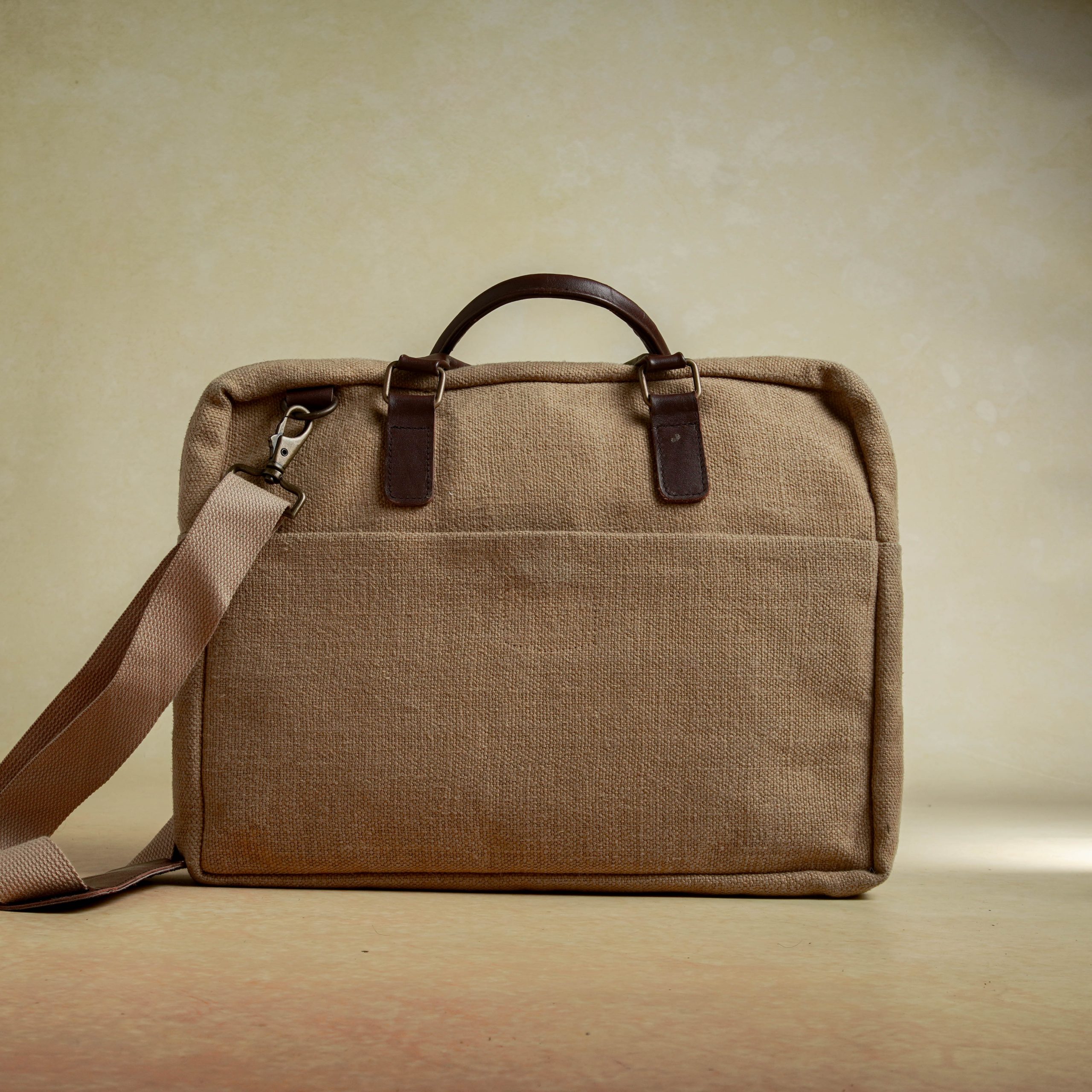 Premium Jute & Leather Tote