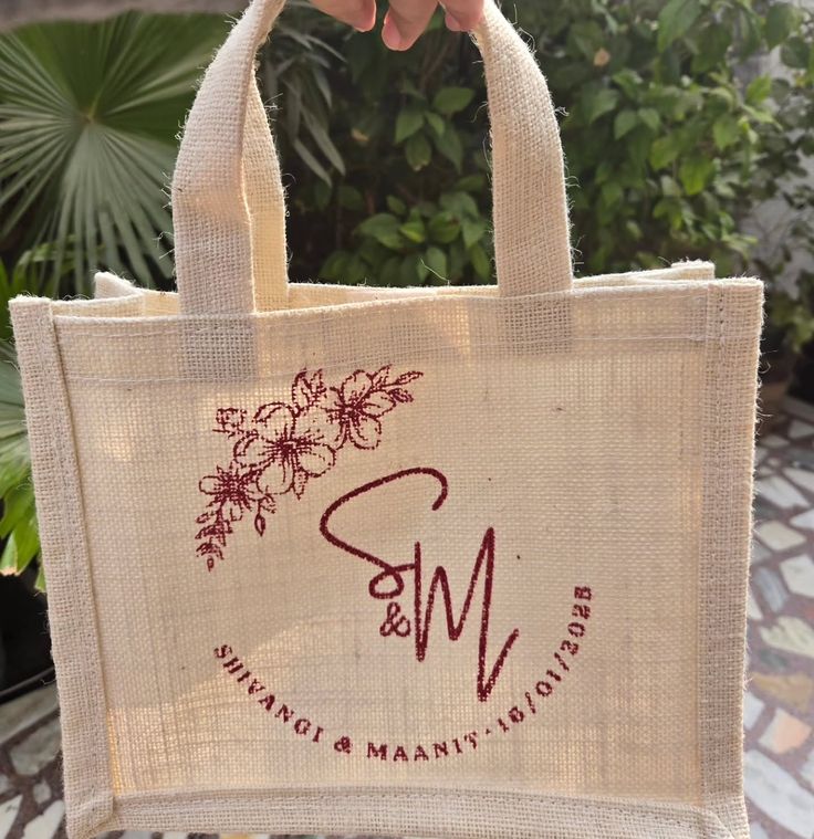 Custom Wedding Favor Bags